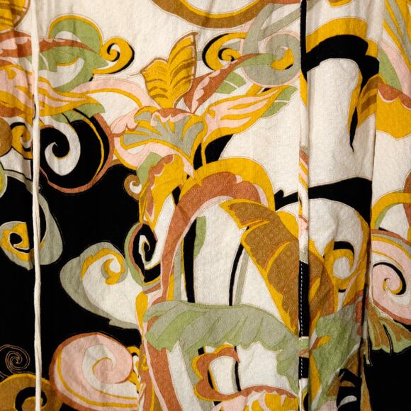 Rose + Olive Women’s Top Boho Chic Psychedelic Print Sleeveless Packable Size XL - Picture 4 of 9